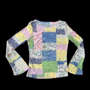 Patchwork Harmony Blouse